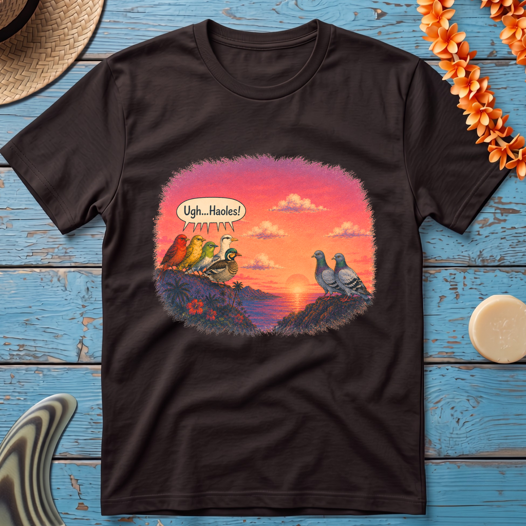 Annoyed Hawaiian Birds T-shirt