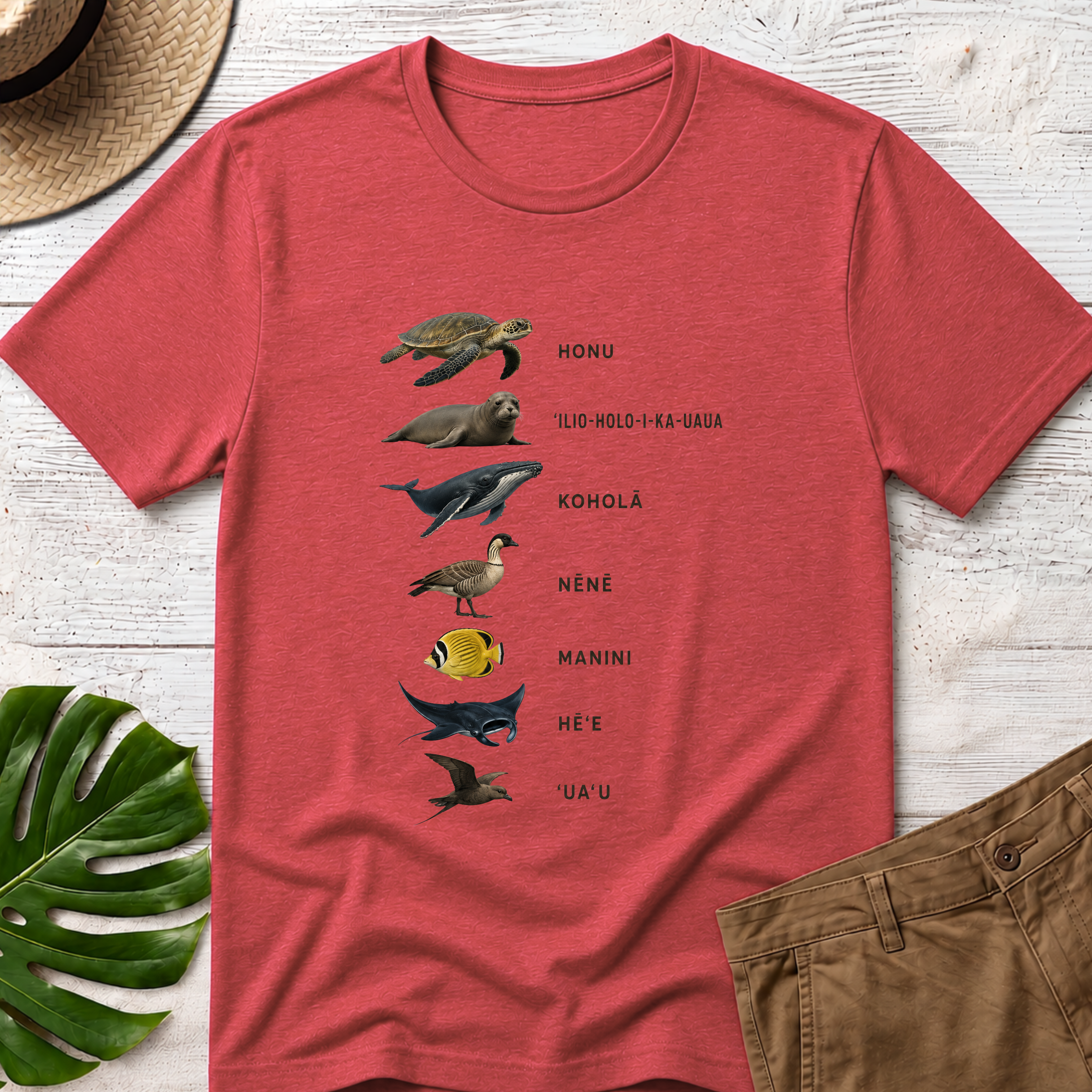 Olelo Animals T-Shirt