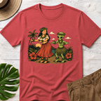 Hula Dancer & Alien  T-Shirt