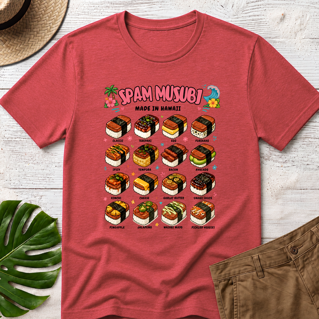 Spam Musubi Party Hawaiian T-Shirt