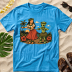 Hula Dancer & Alien  T-Shirt