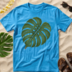 Monstera Cross-Stitch T-Shirt