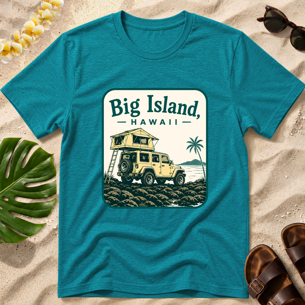 Vintage Jeep Big Island T-shirt