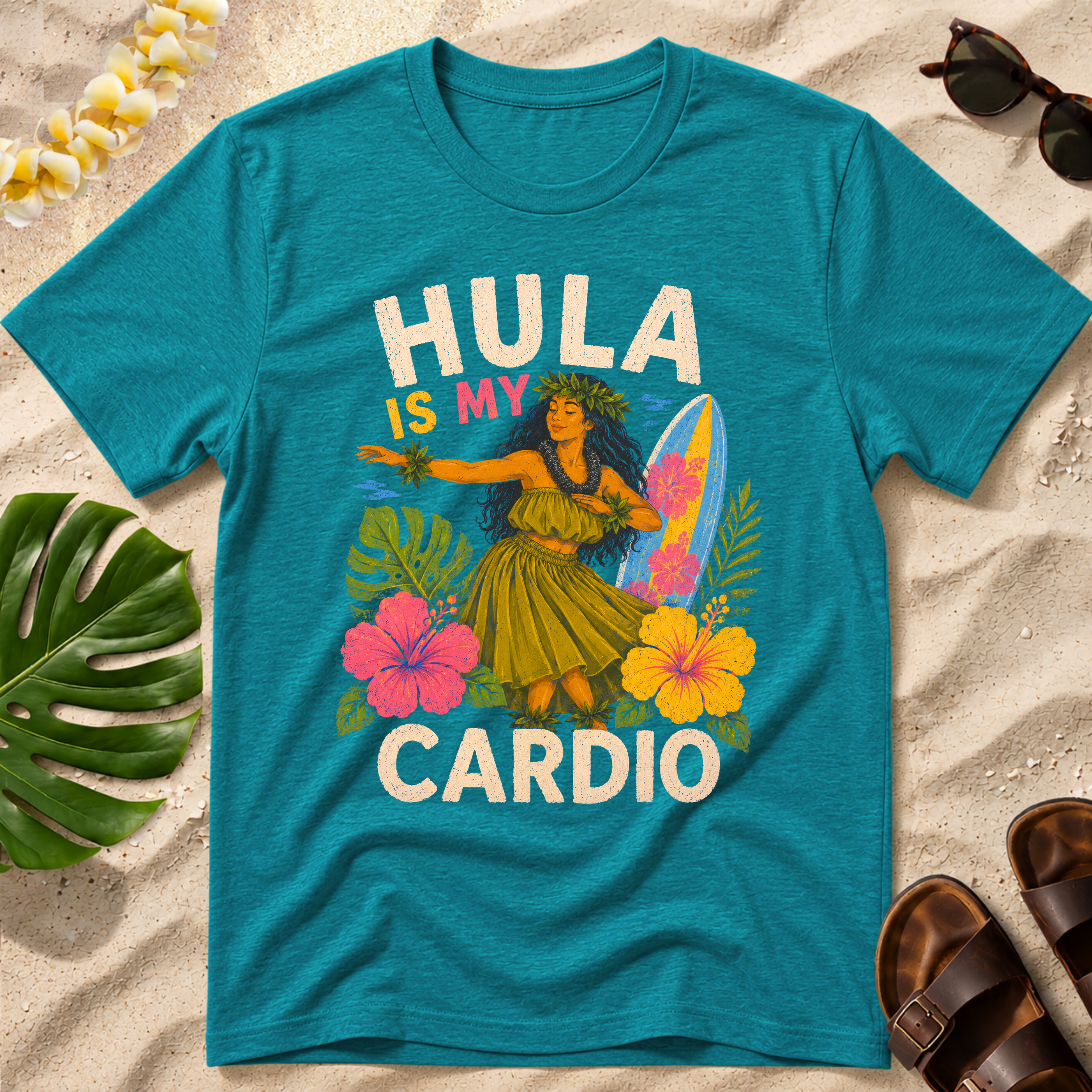 Hula is My Cardio Hawaiian T-Shirt