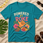 Powered by Poke Hawaiian T-Shirt