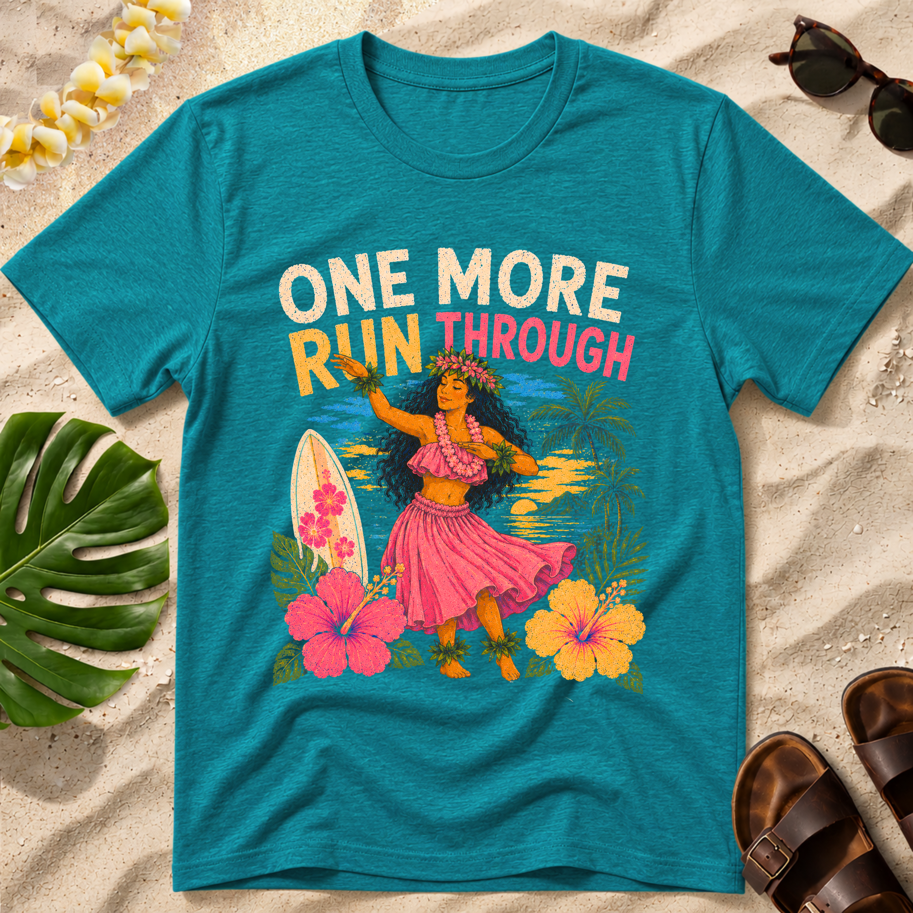One More Run Through Hawaiian T-Shirt