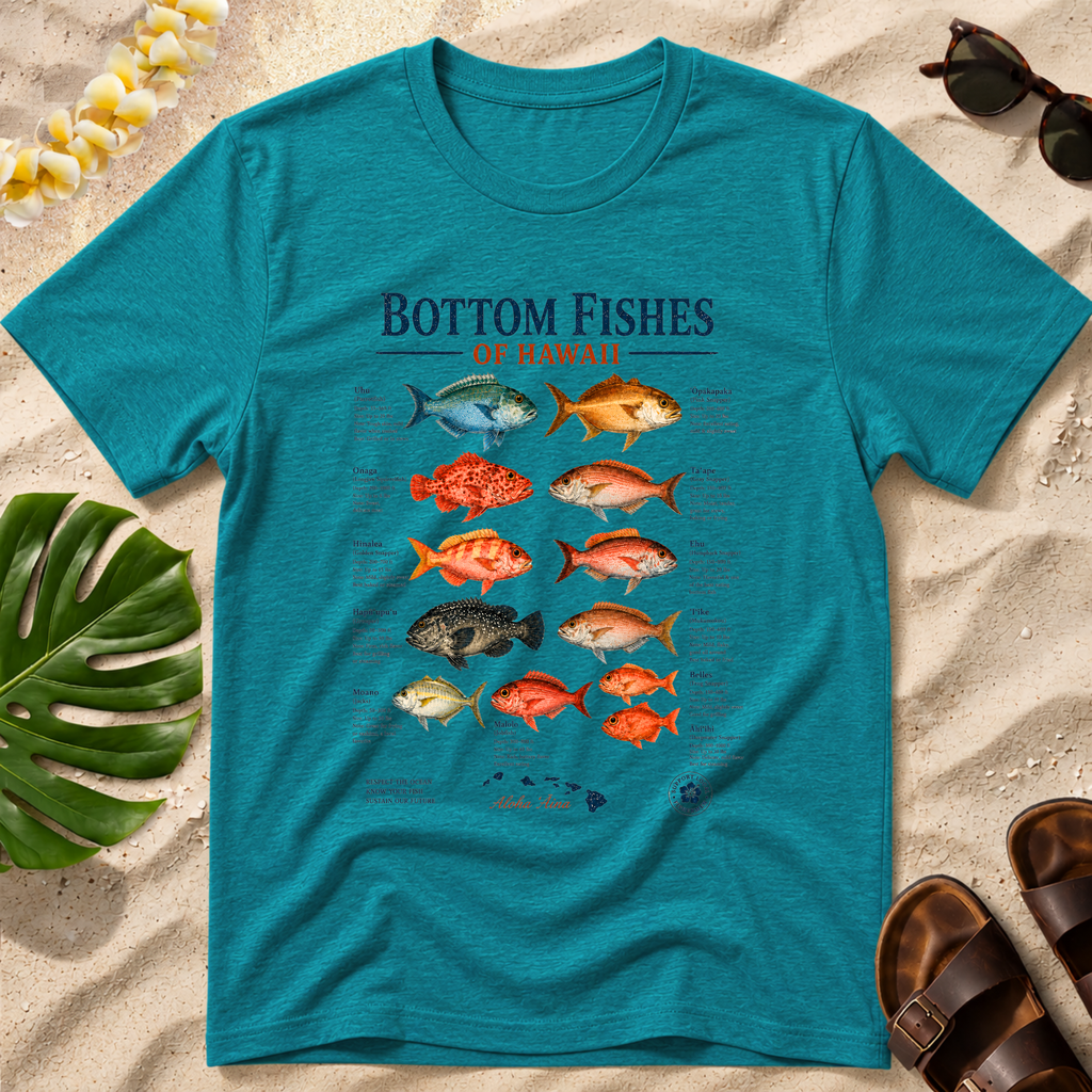 Bottom Fishes of Hawaii T-Shirt