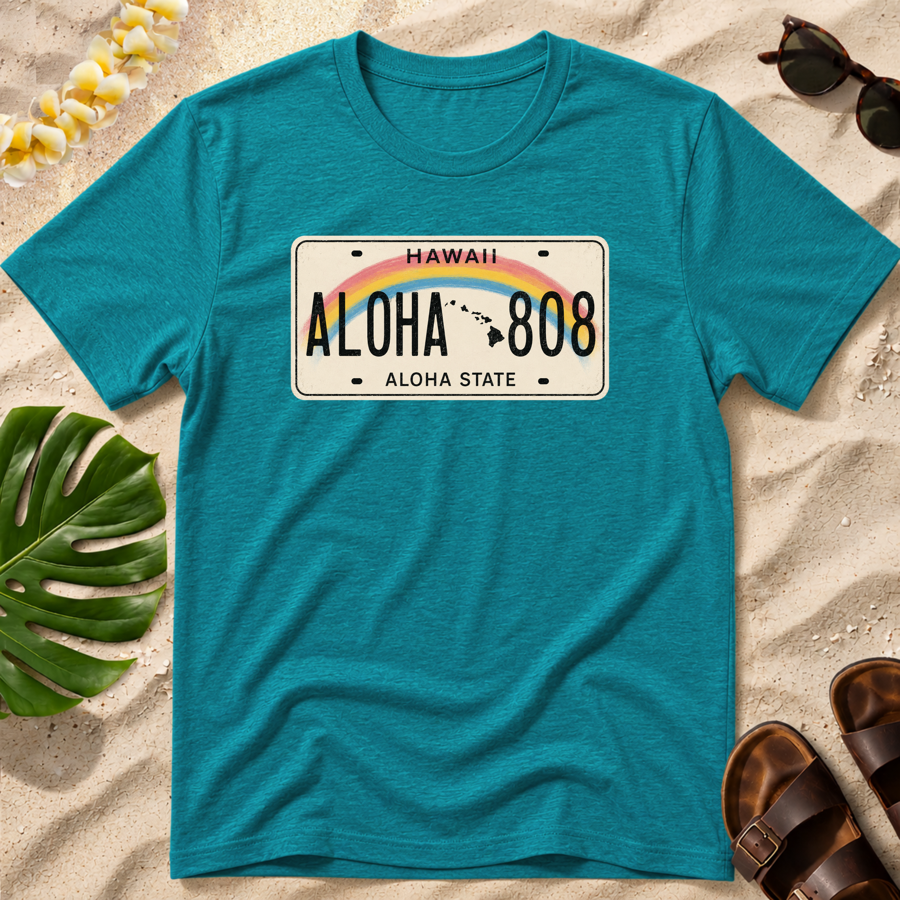 Hawaii License Plate T-Shirt