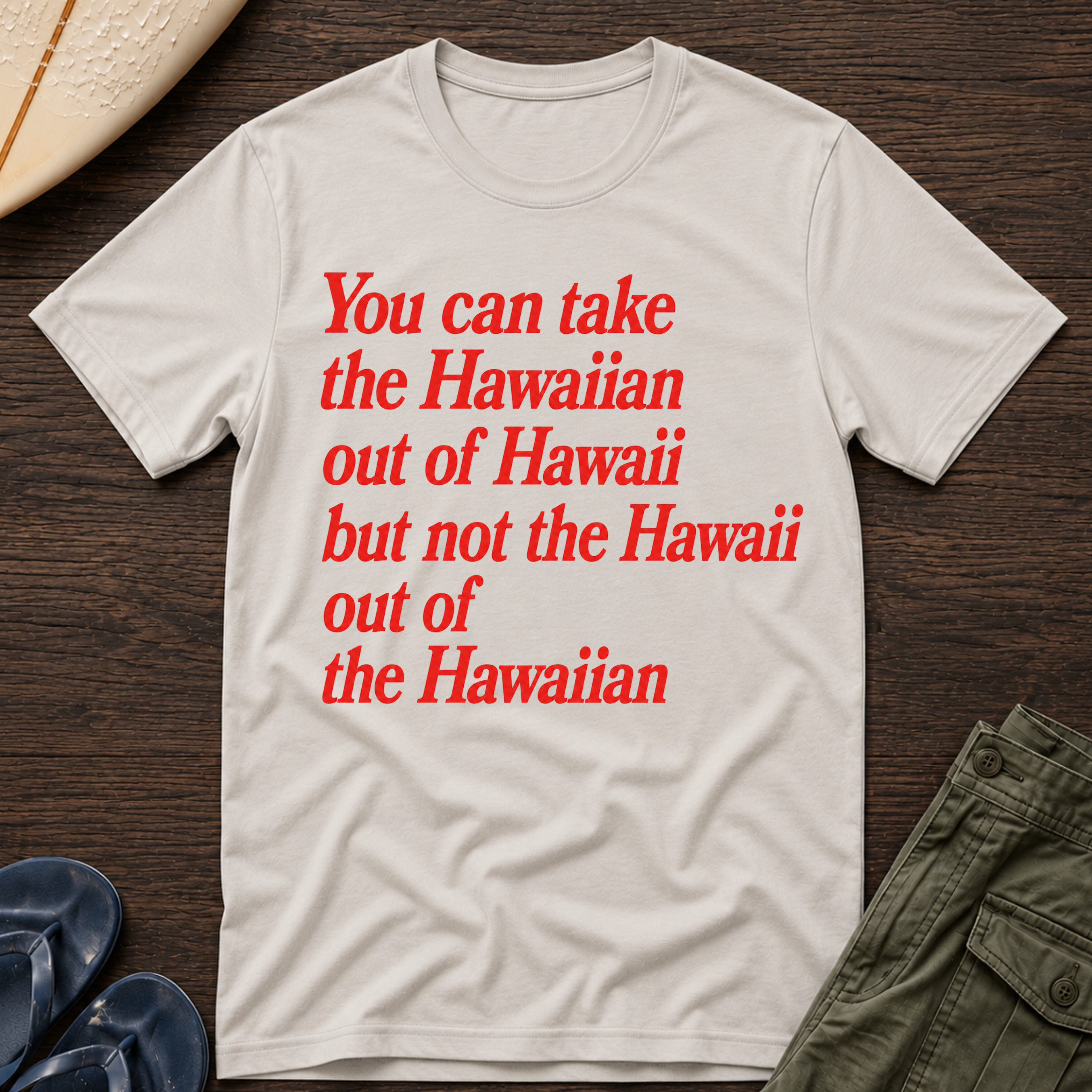 Hawaiian out of Hawaii T-Shirt