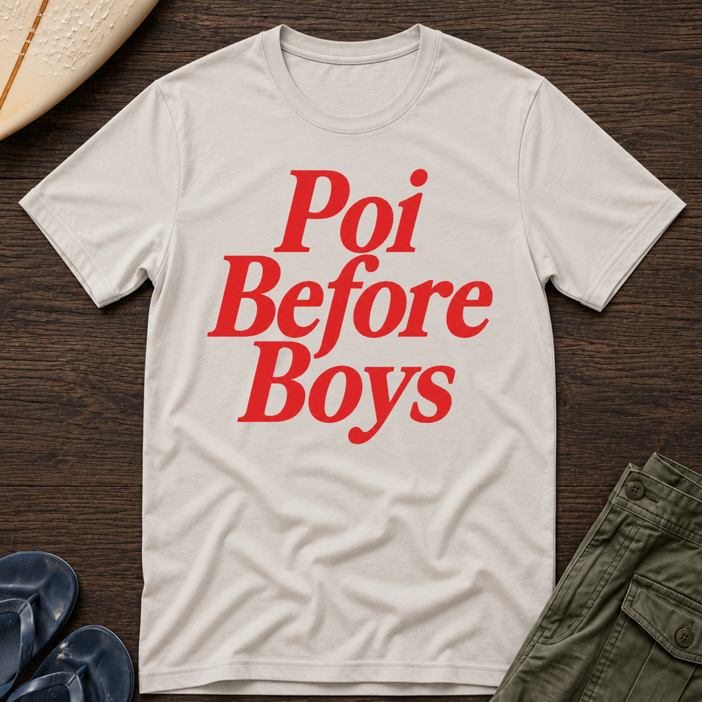 Poi Before Boys Hawaiian T-Shirt