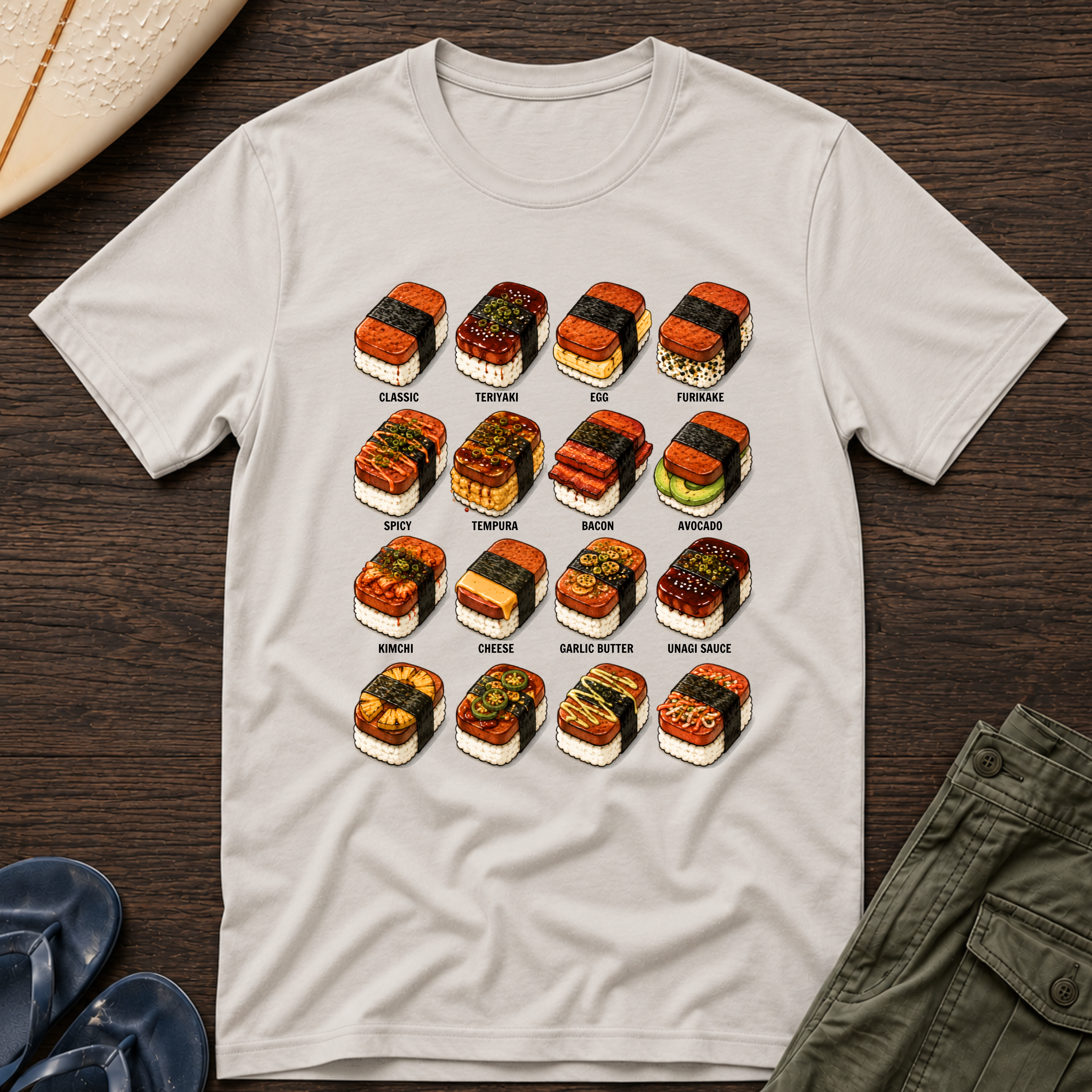 Spam Mususbi Hawaiian T-Shirt