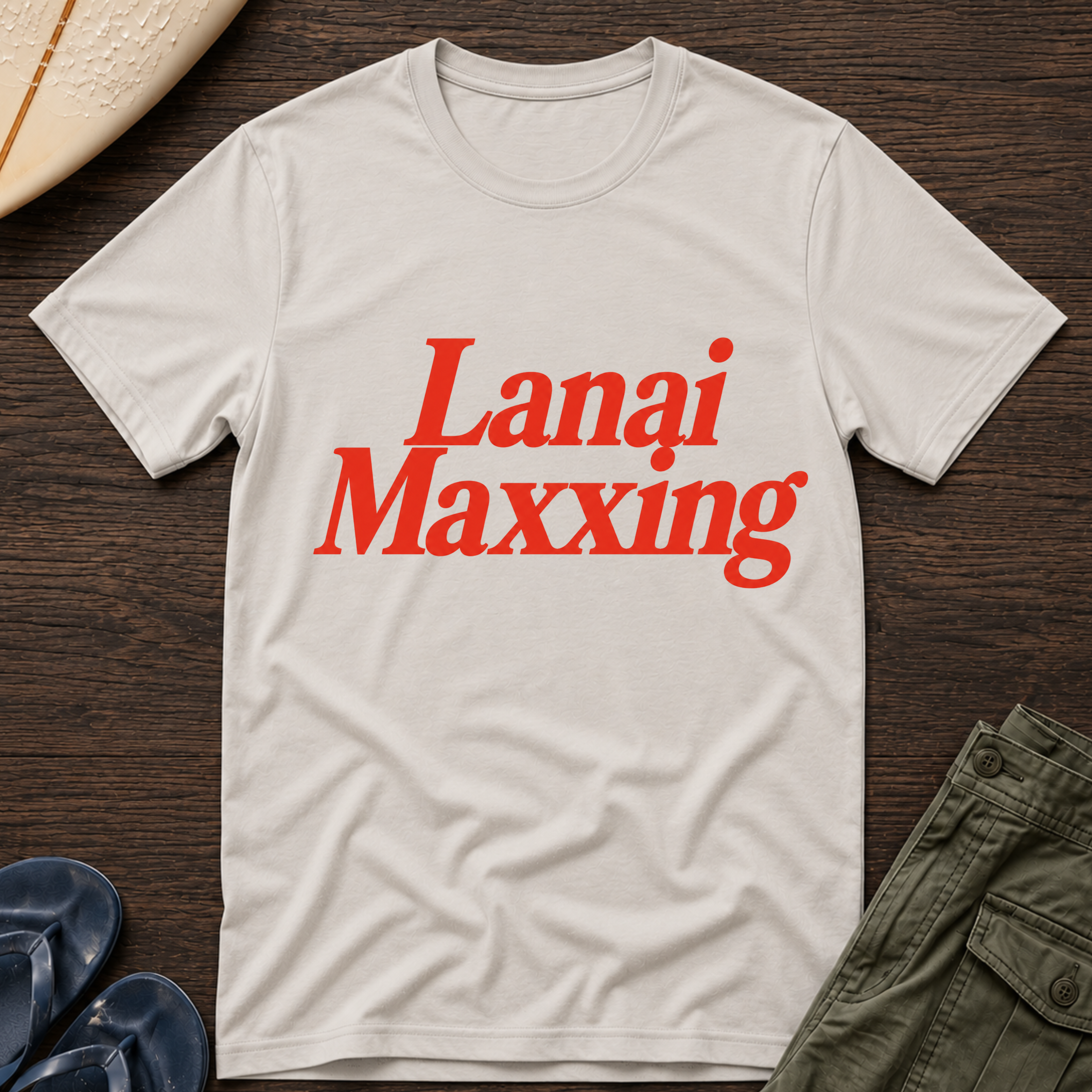 Lanai Maxxing Hawaiian T-Shirt