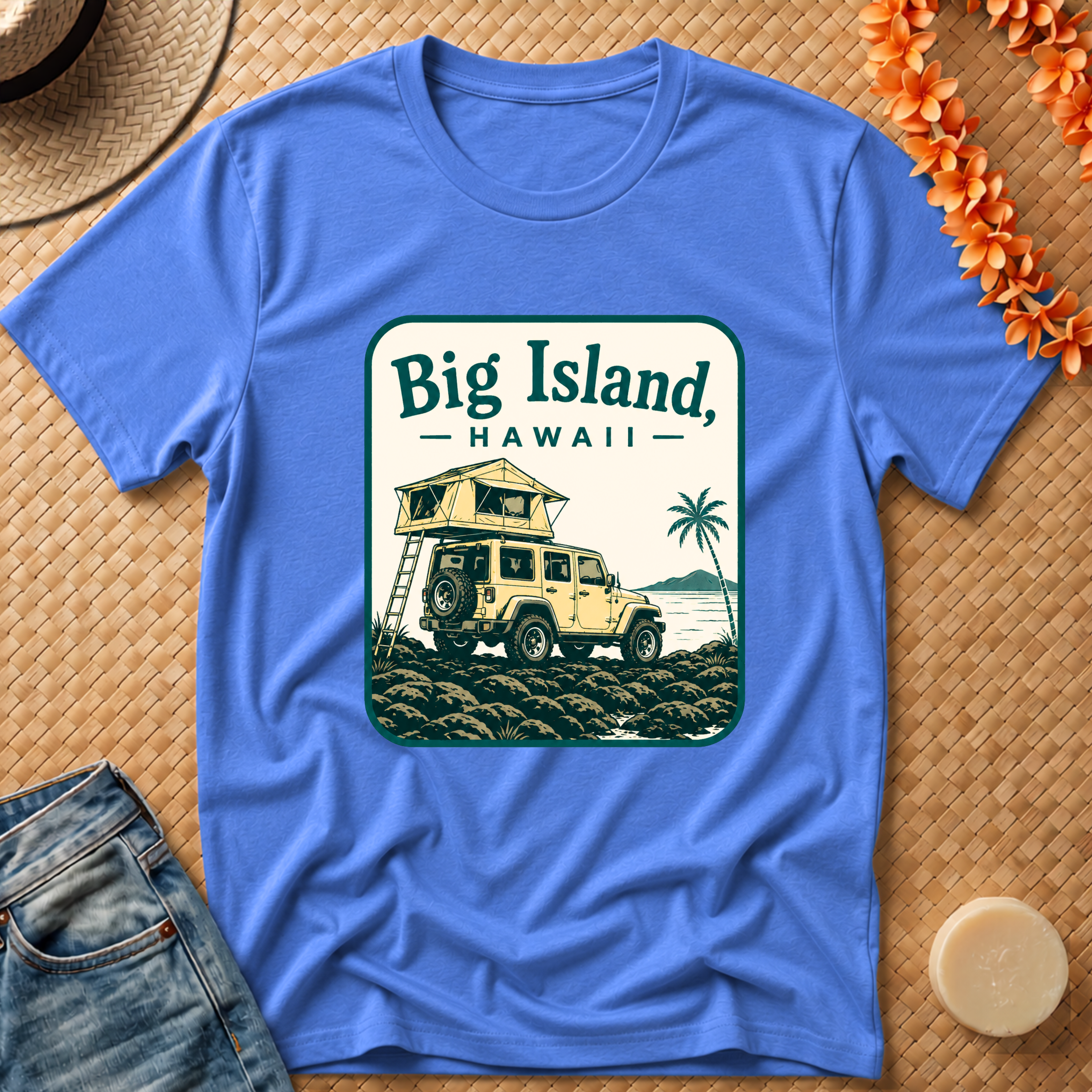 Vintage Jeep Big Island T-shirt