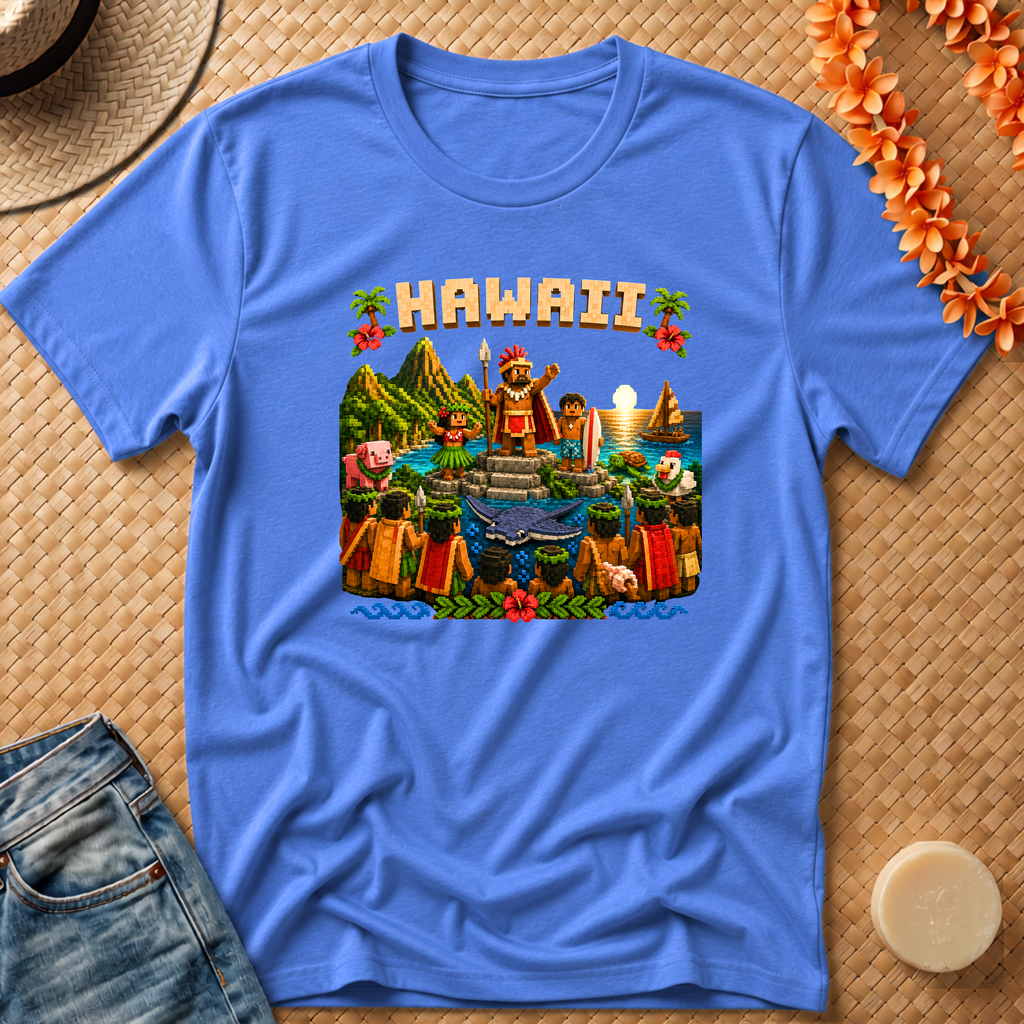 8-bit Hawaii T-Shirt