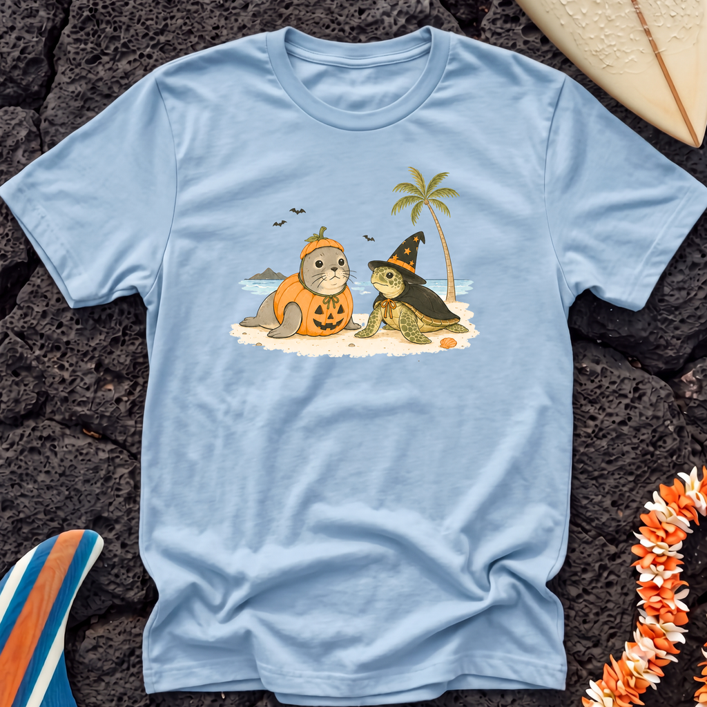 Halloween Seal & Turtle Tee