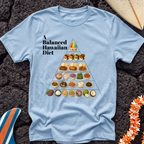 A Balanced Hawaiian Diet Hawaiian T-Shirt
