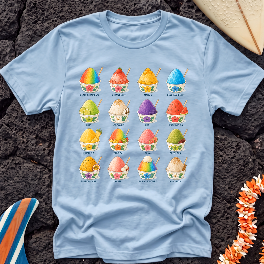 Shaved Ice Hawaiian T-Shirt