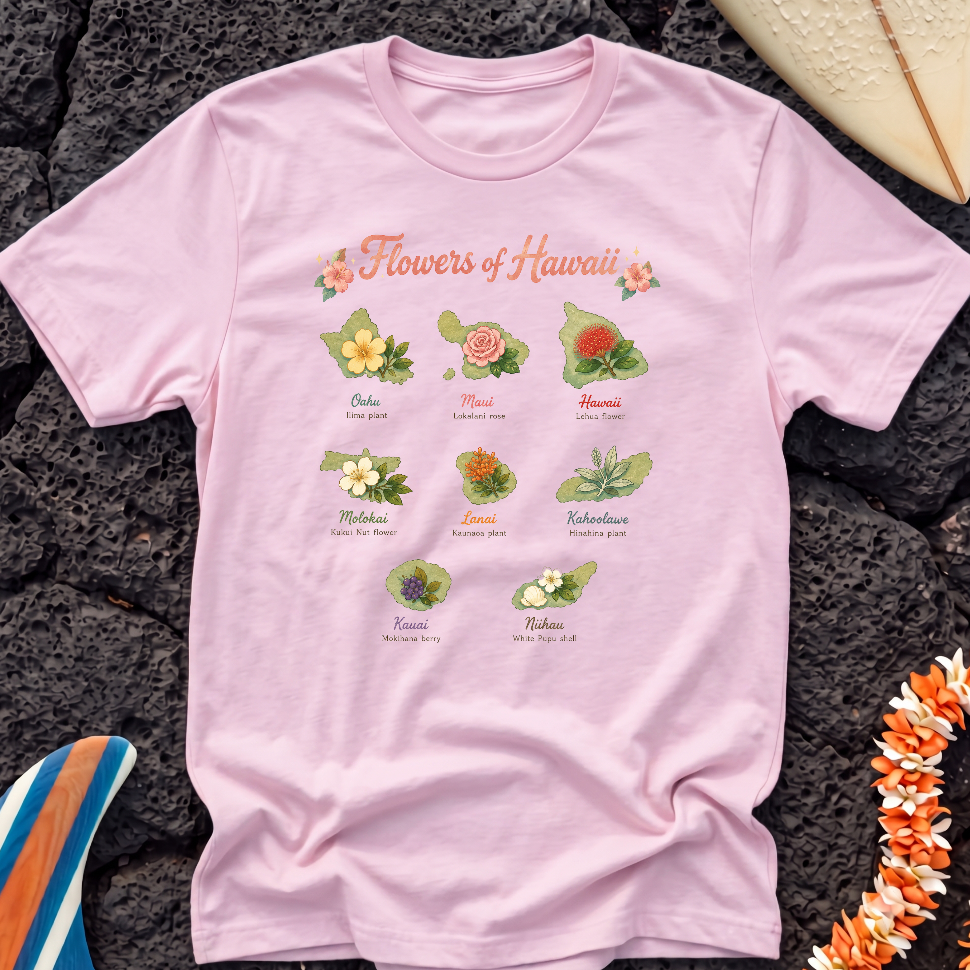 Flowers of Hawaii T-Shirt