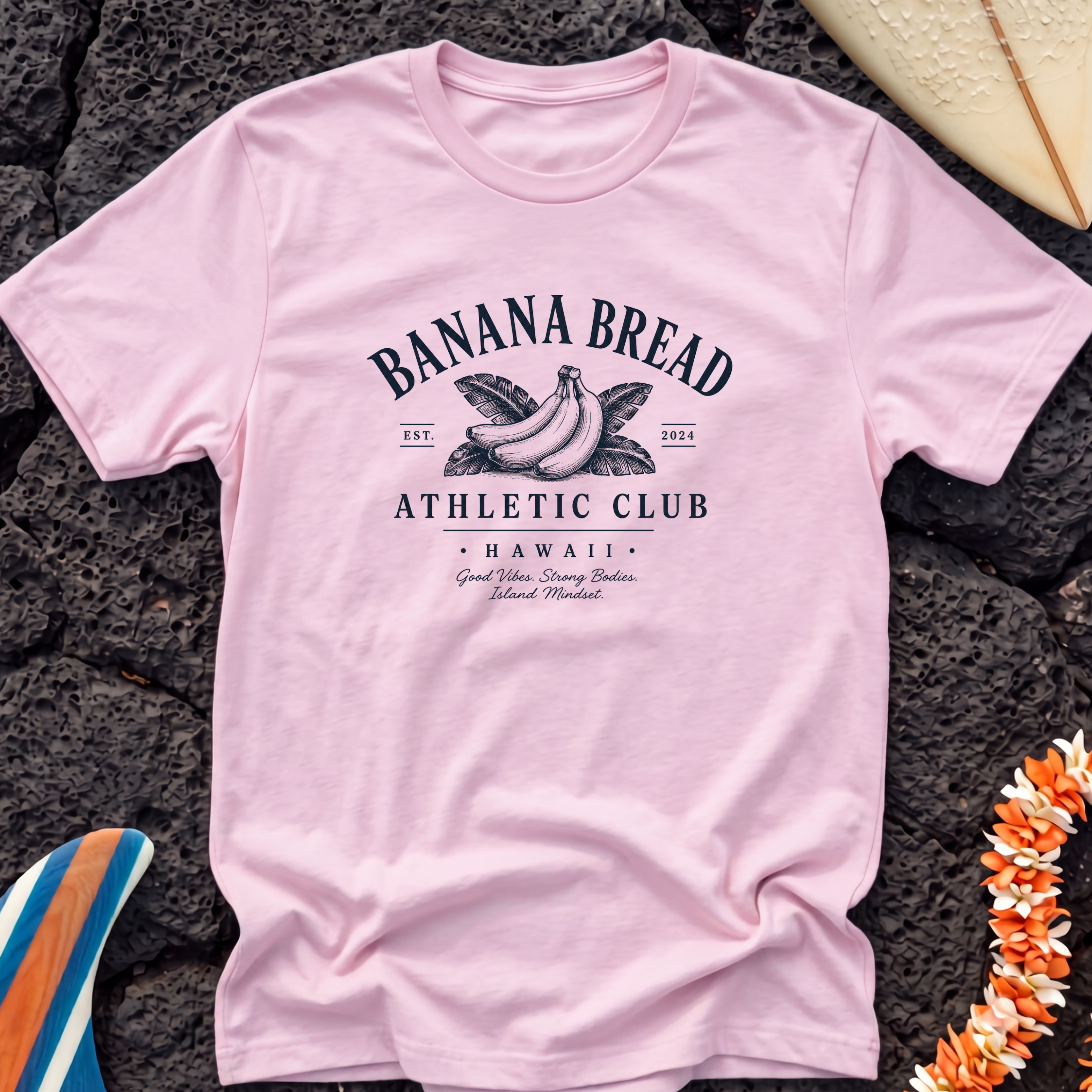 Banana Bread Athletic Club Hawaiian T-Shirt