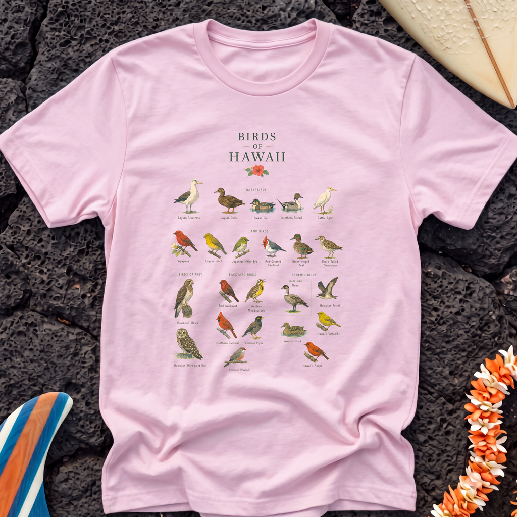 Birds of Hawaii T-Shirt