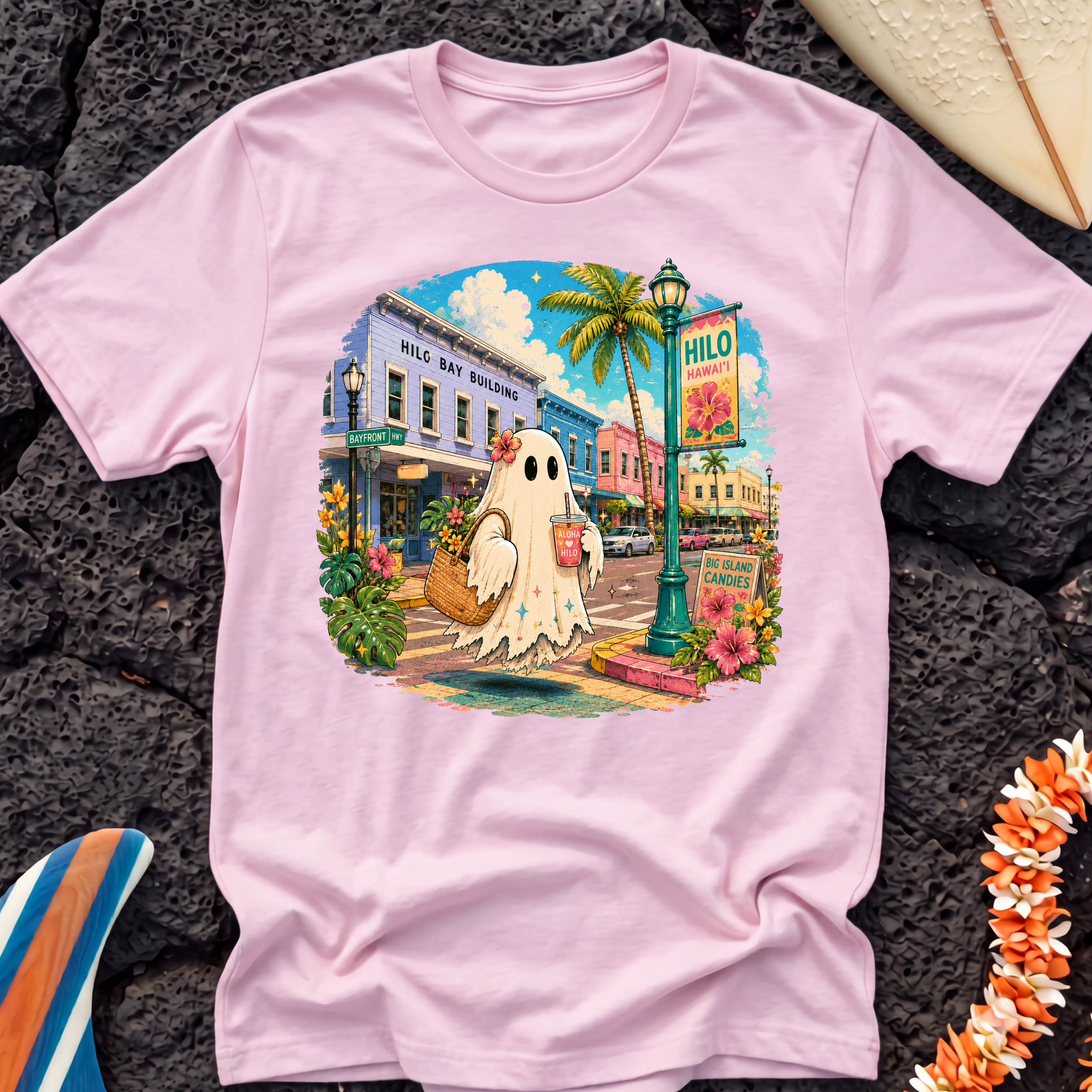 Aloha Hilo Ghost T-Shirt