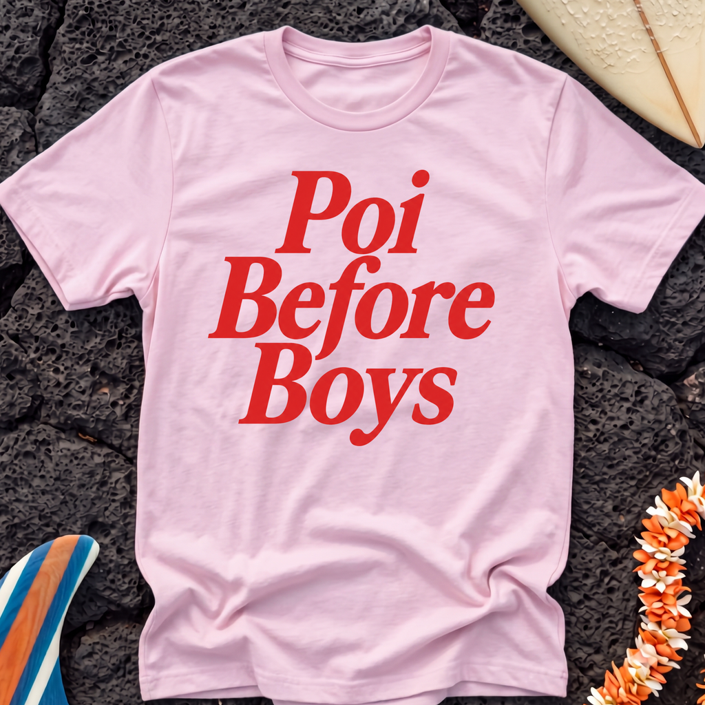 Poi Before Boys Hawaiian T-Shirt