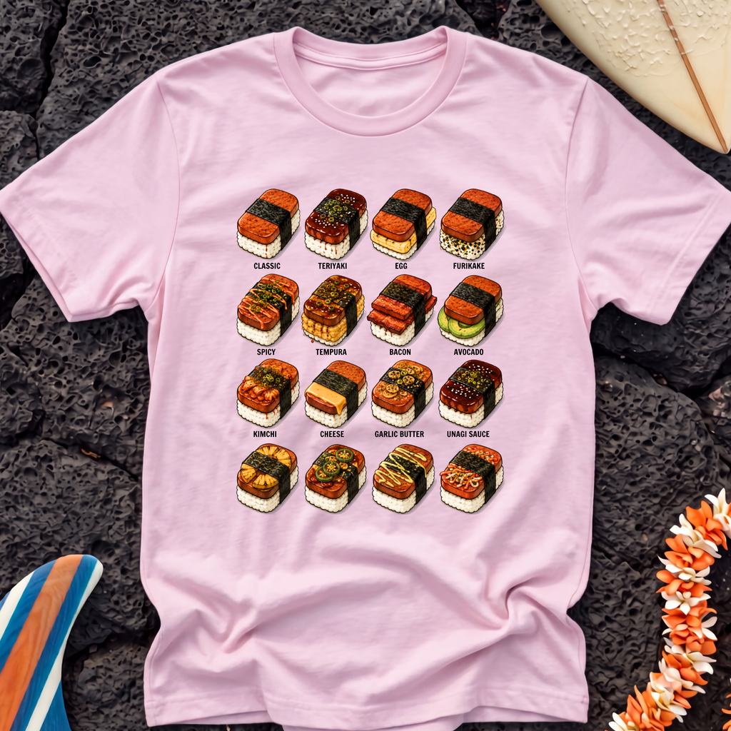 Spam Mususbi Hawaiian T-Shirt