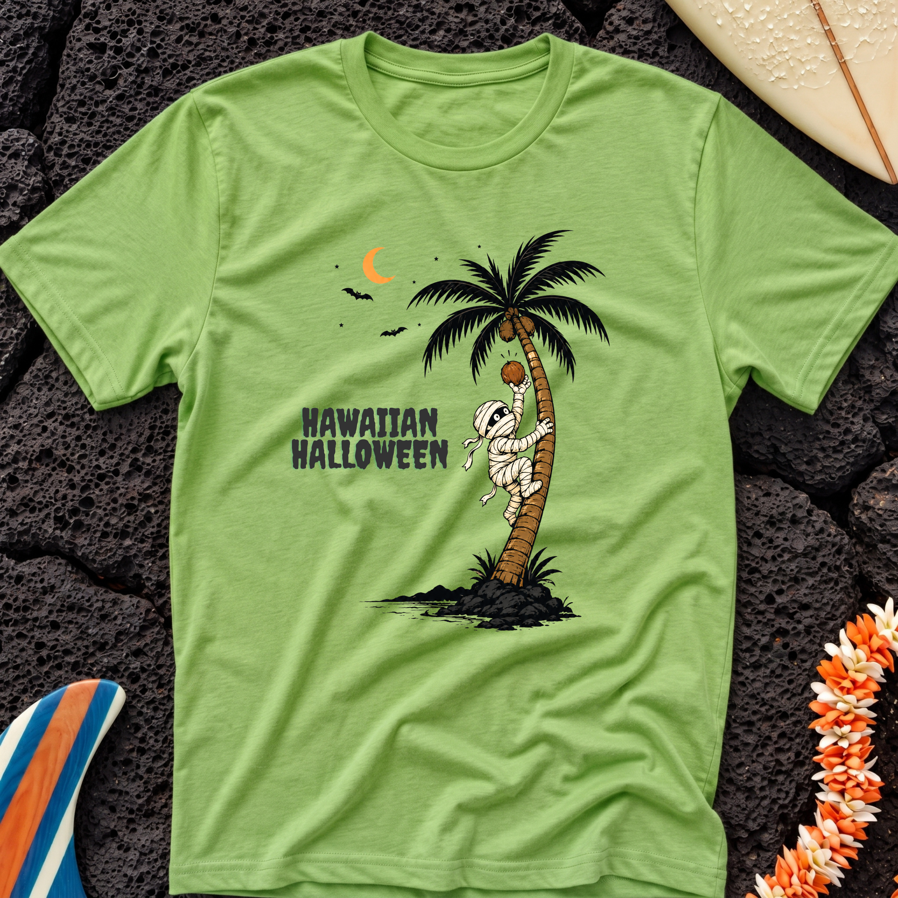 Hawaiian Halloween Tee