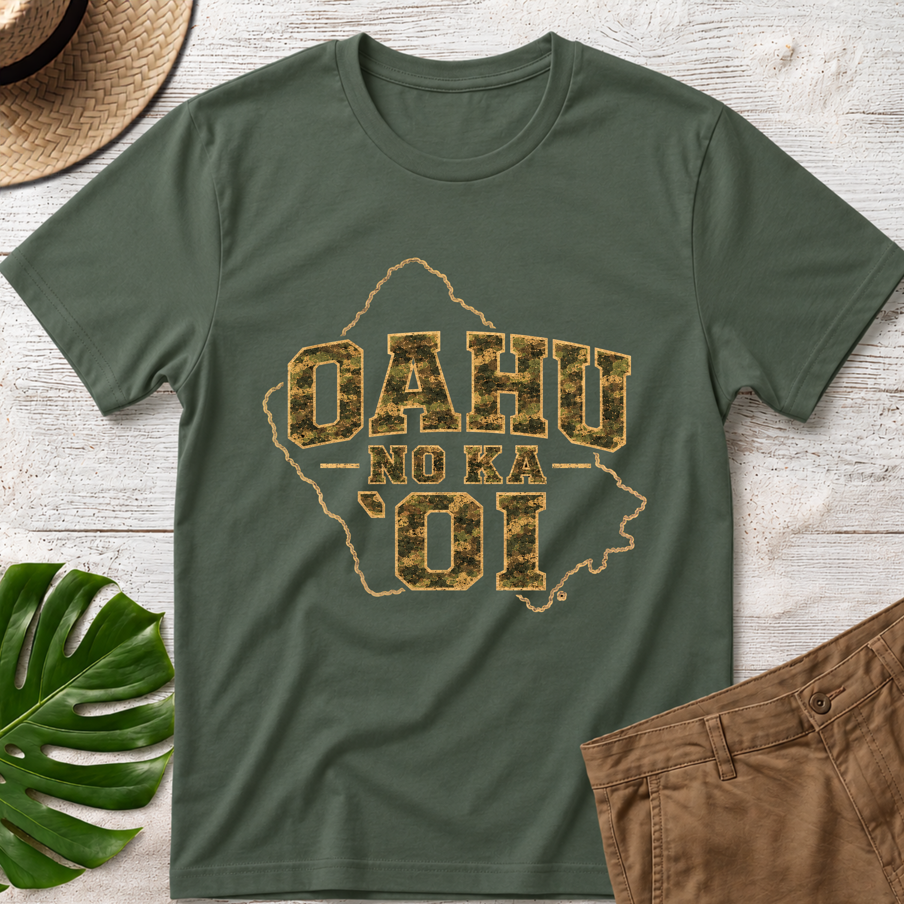 Oahu no ka 'oi Hawaiian T-Shirt