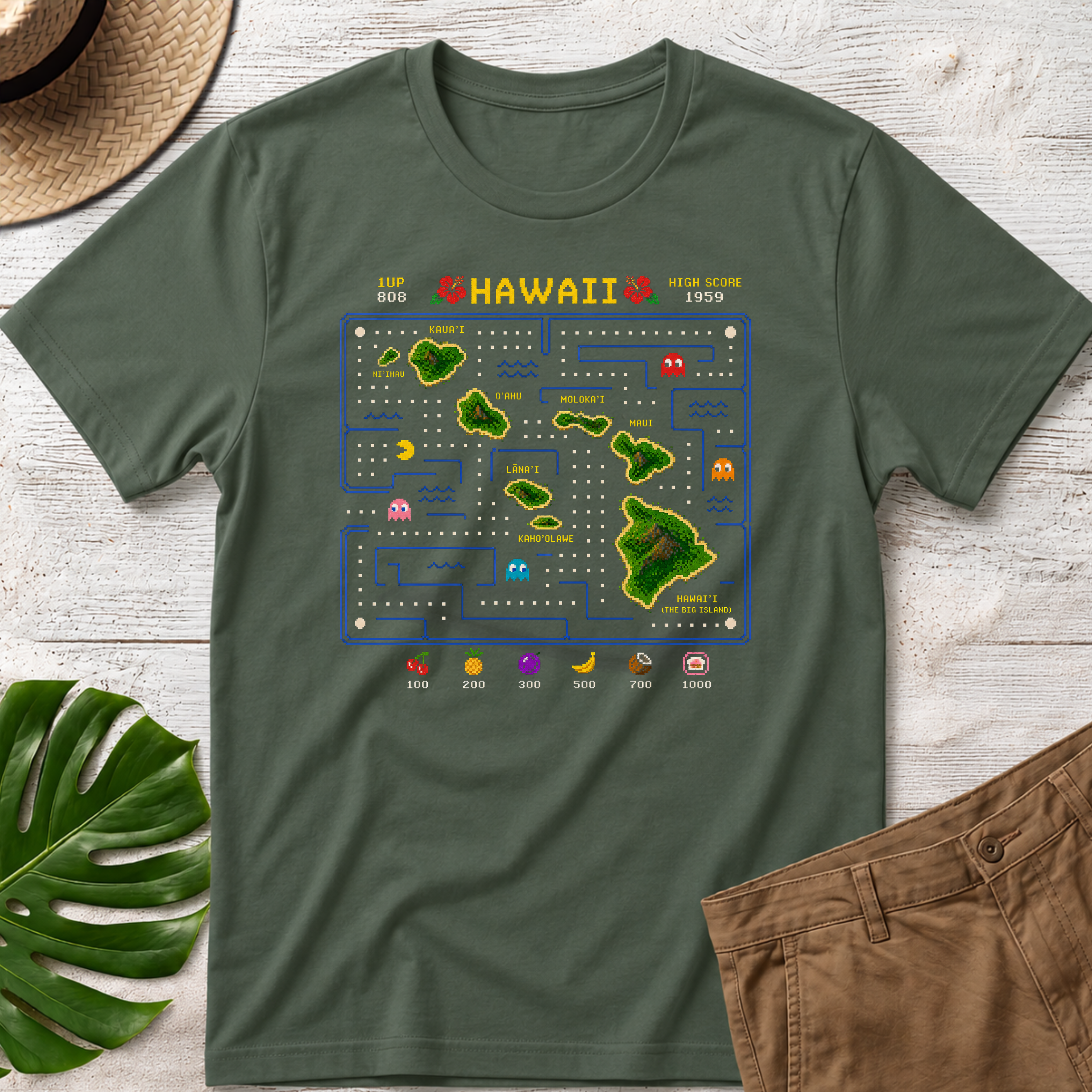 Hawaii Arcade Game T-Shirt