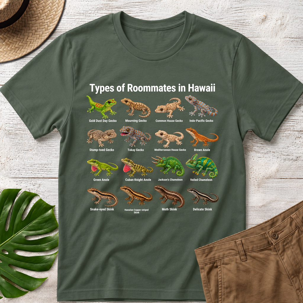 Types of Roomates T-Shirt