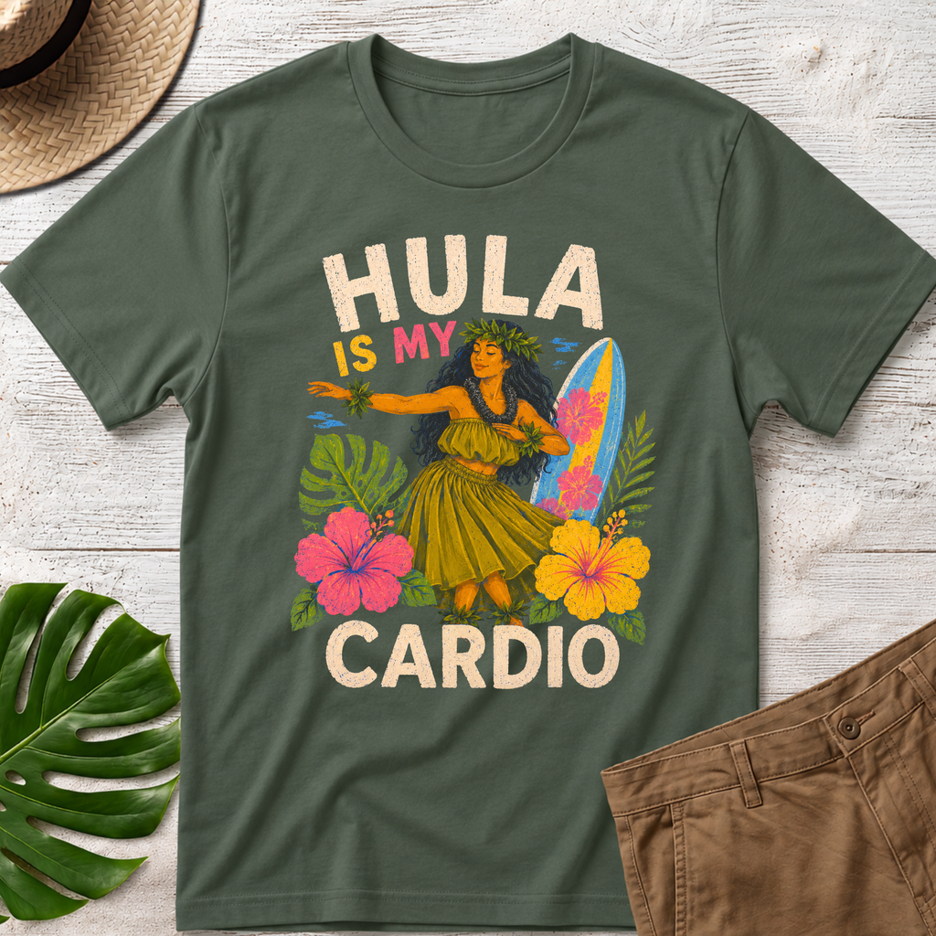 Hula is My Cardio Hawaiian T-Shirt