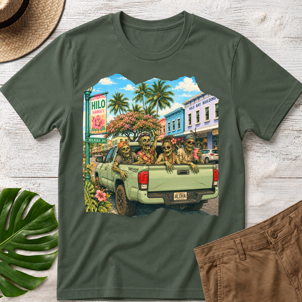 Hilo Pick-up Truck Halloween T-Shirt