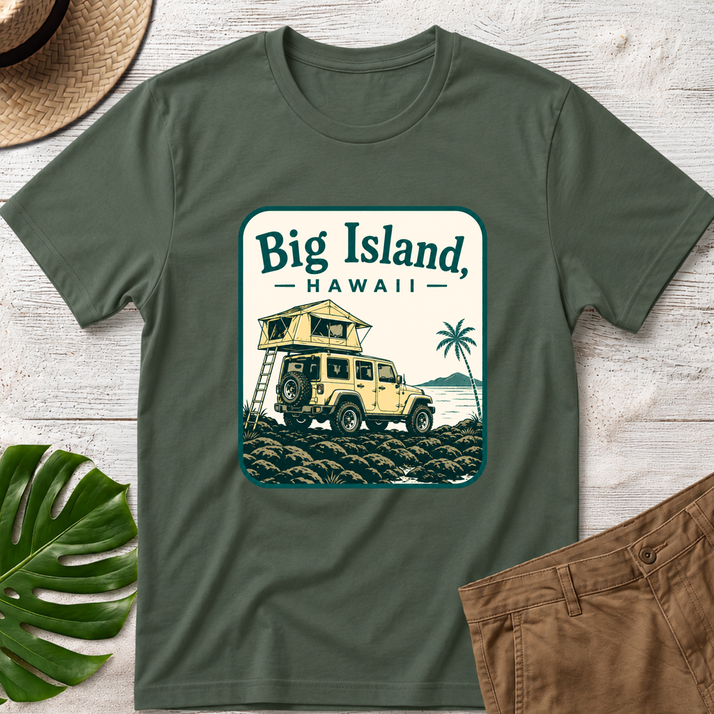 Vintage Jeep Big Island T-shirt
