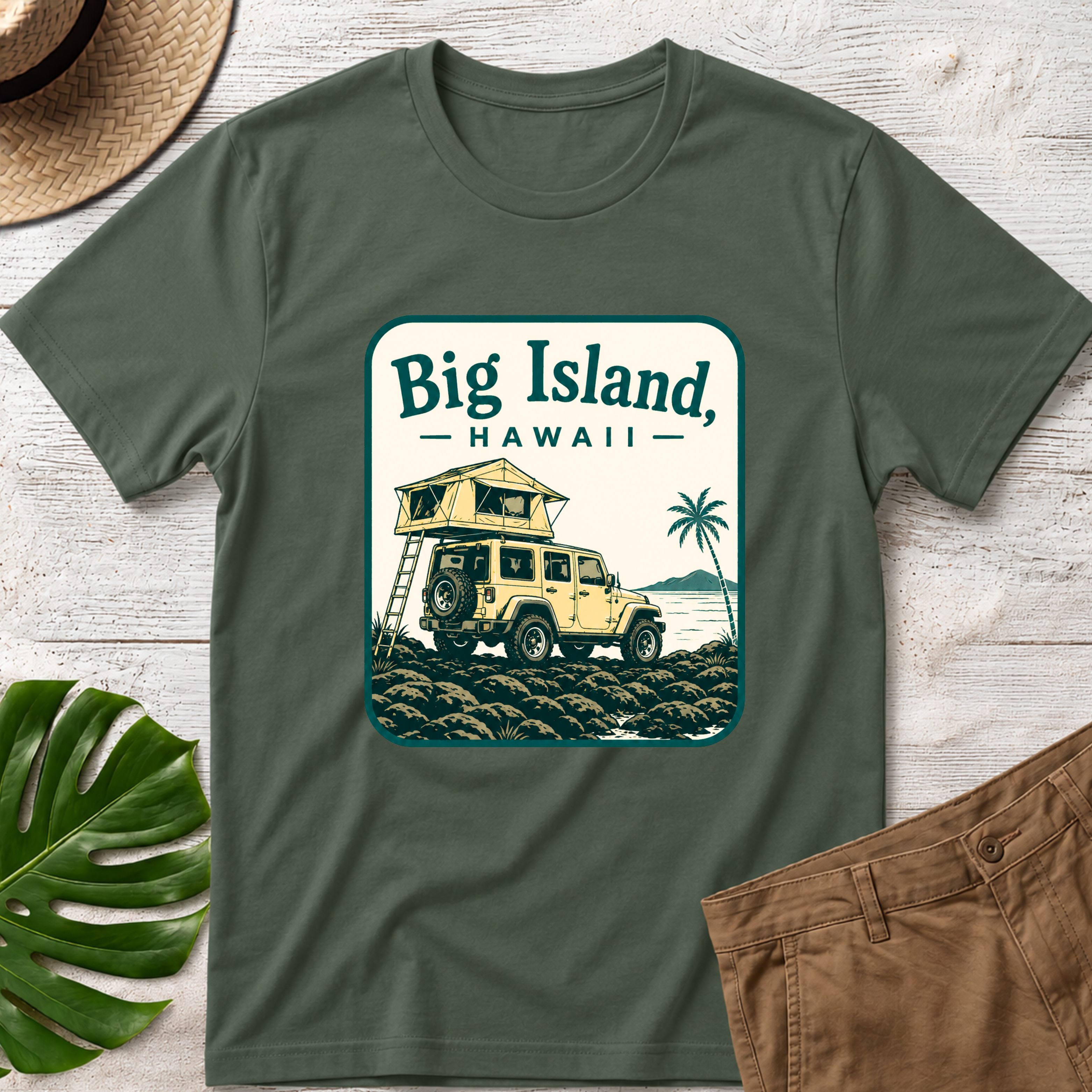 Vintage Jeep Big Island T-shirt