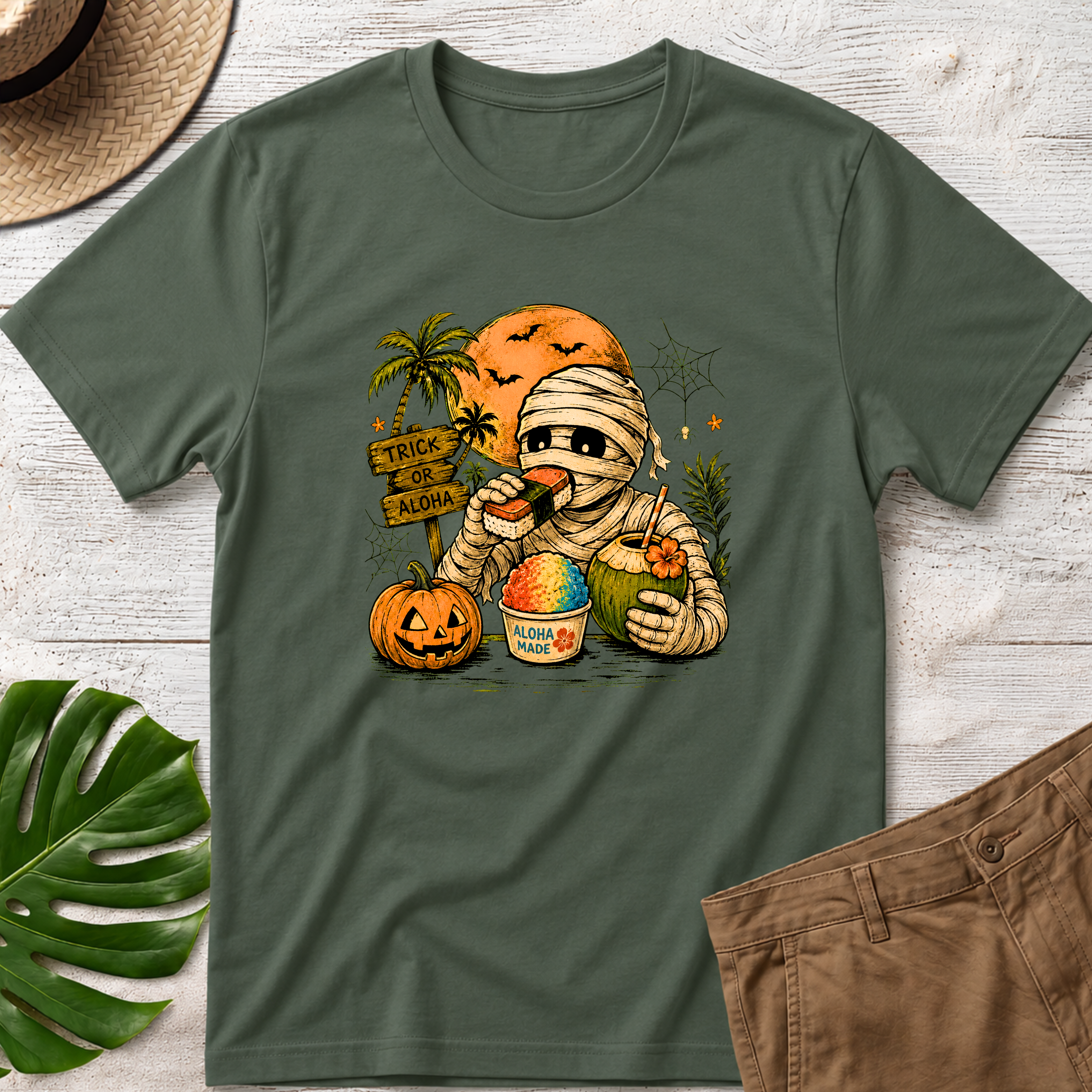 Hawaiian Mummy Tee