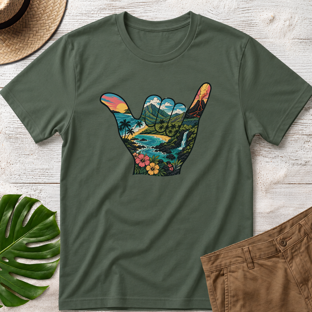 Shaka Surf Vintage Hawaiian T-Shirt