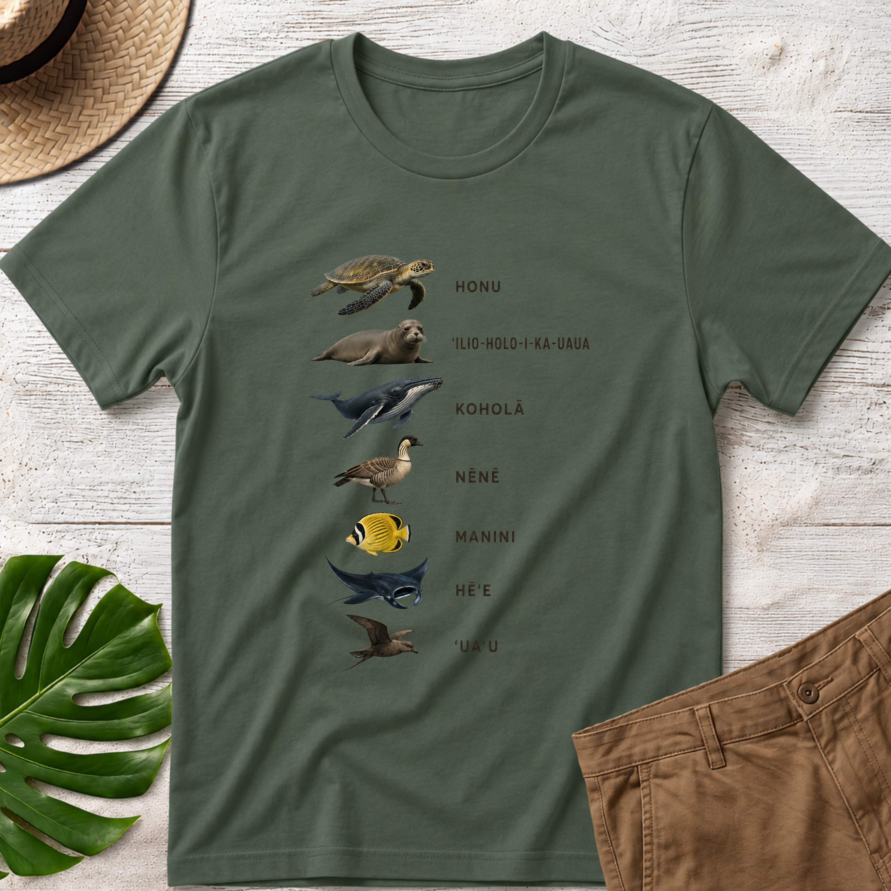 Olelo Animals T-Shirt