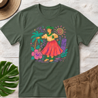 Hawaiian Hula Girl T-Shirt