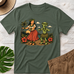 Hula Dancer & Alien  T-Shirt