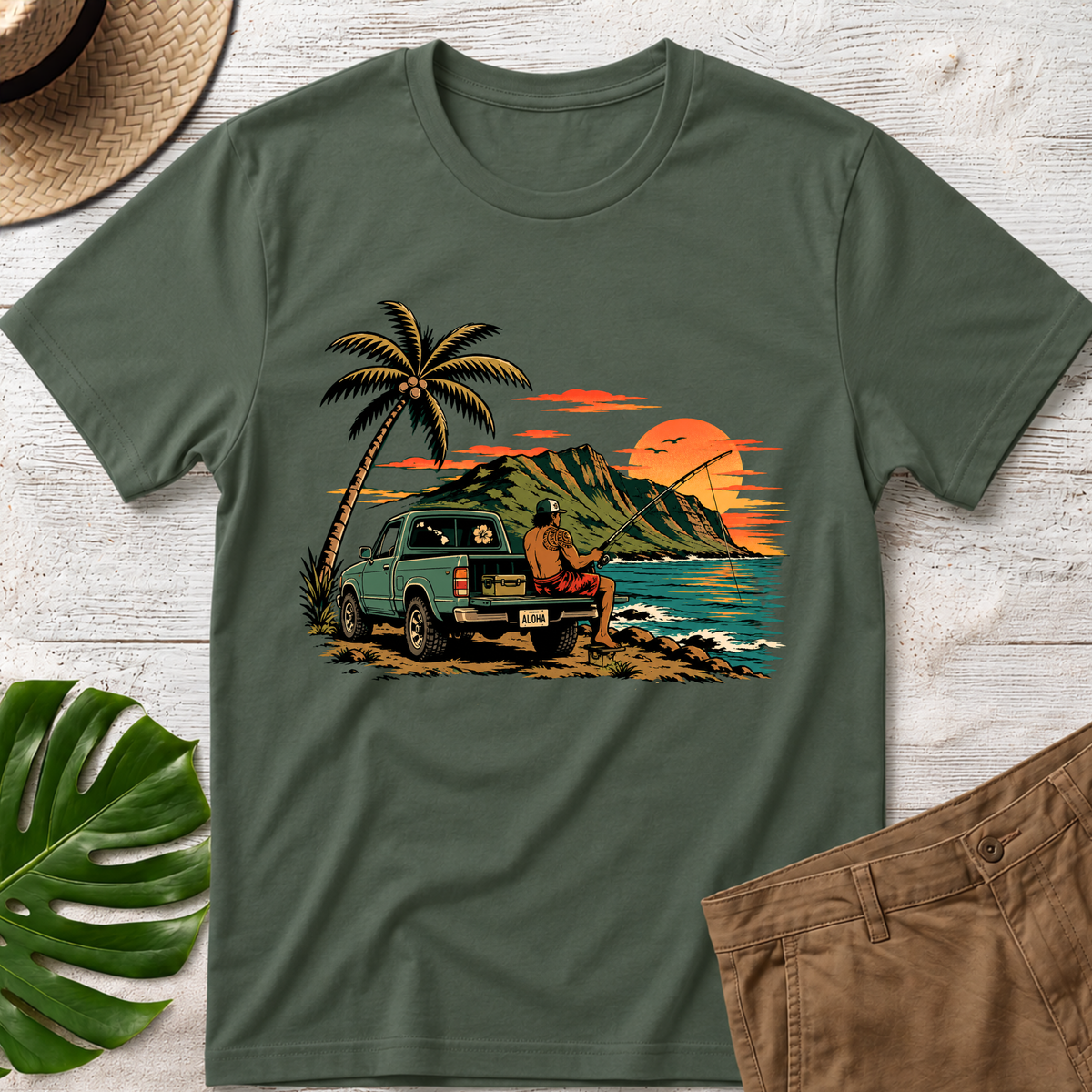 Fishing in Hawaii T-Shirt