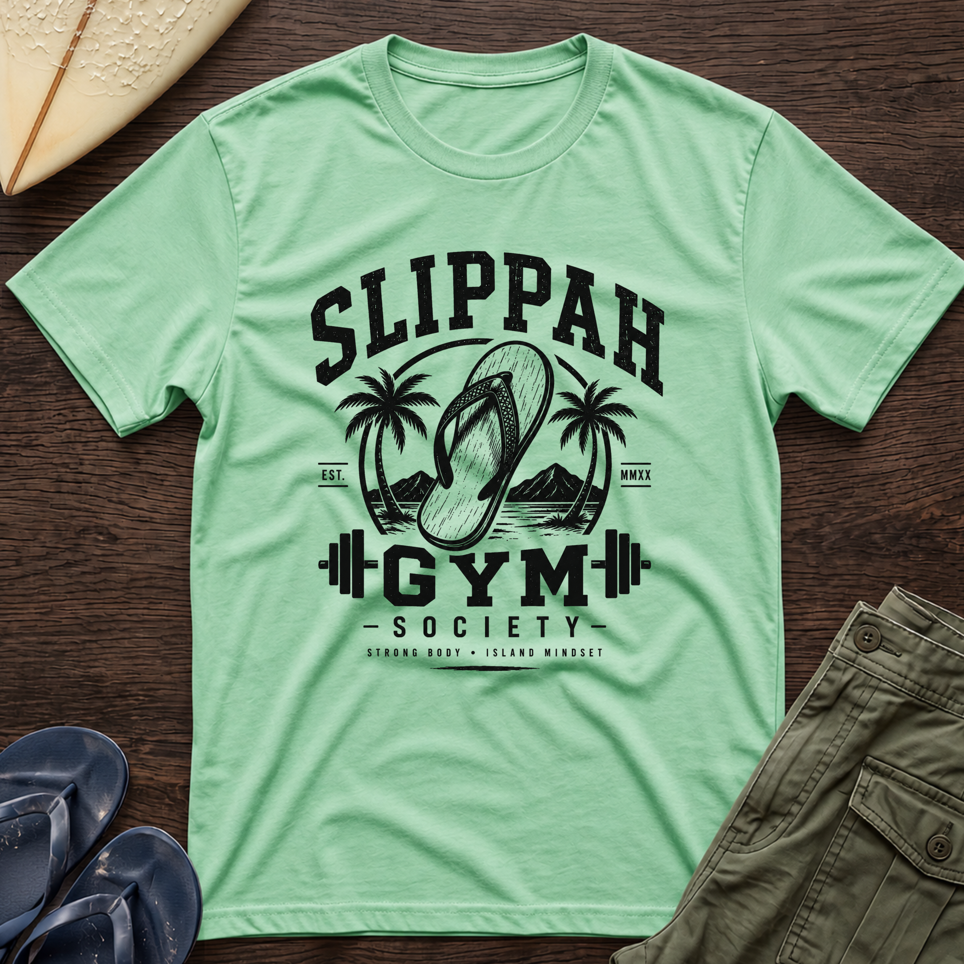 Slippah Gym Society T-Shirt