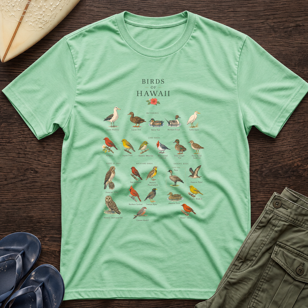 Birds of Hawaii T-Shirt