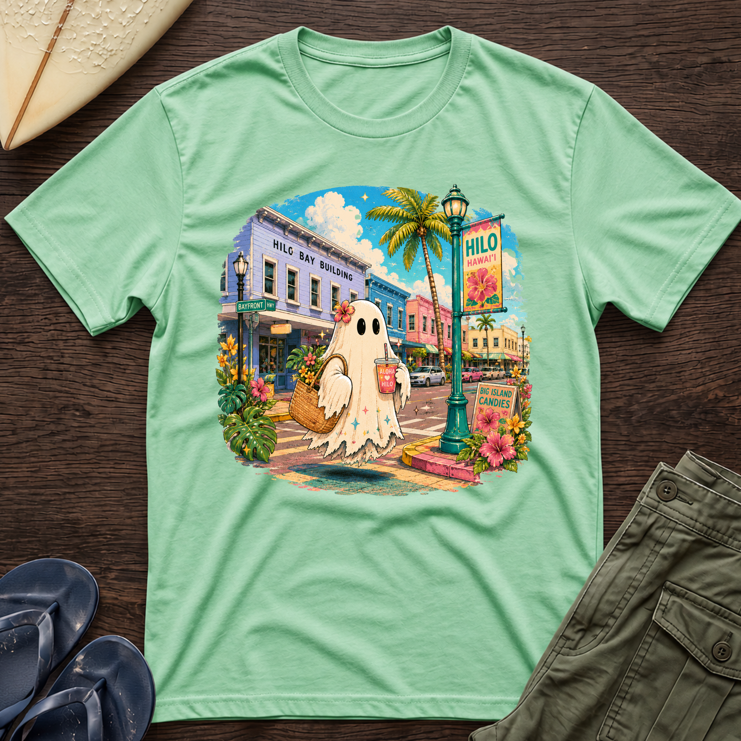 Aloha Hilo Ghost T-Shirt