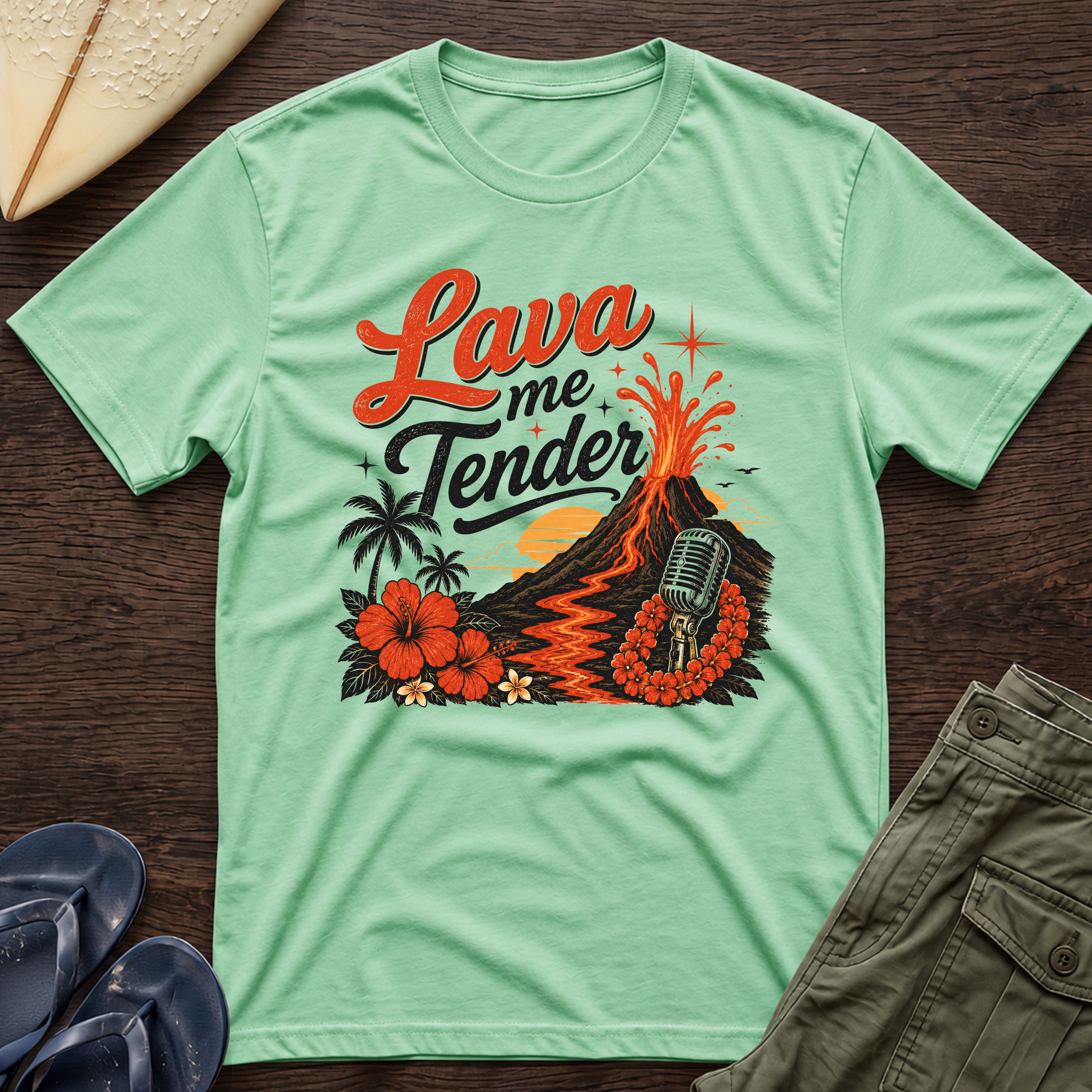 Lava Me Tender Hawaiian Hawaiian T-Shirt