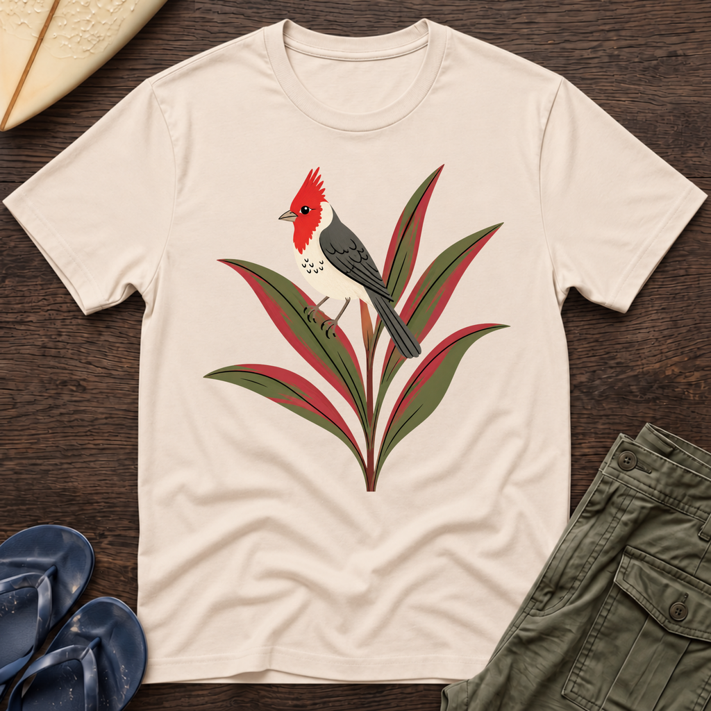 Hawaiian Red Cardinal T-Shirt