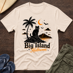 Big Island black Cat Halloween T-Shirt