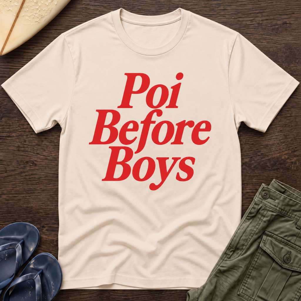 Poi Before Boys Hawaiian T-Shirt