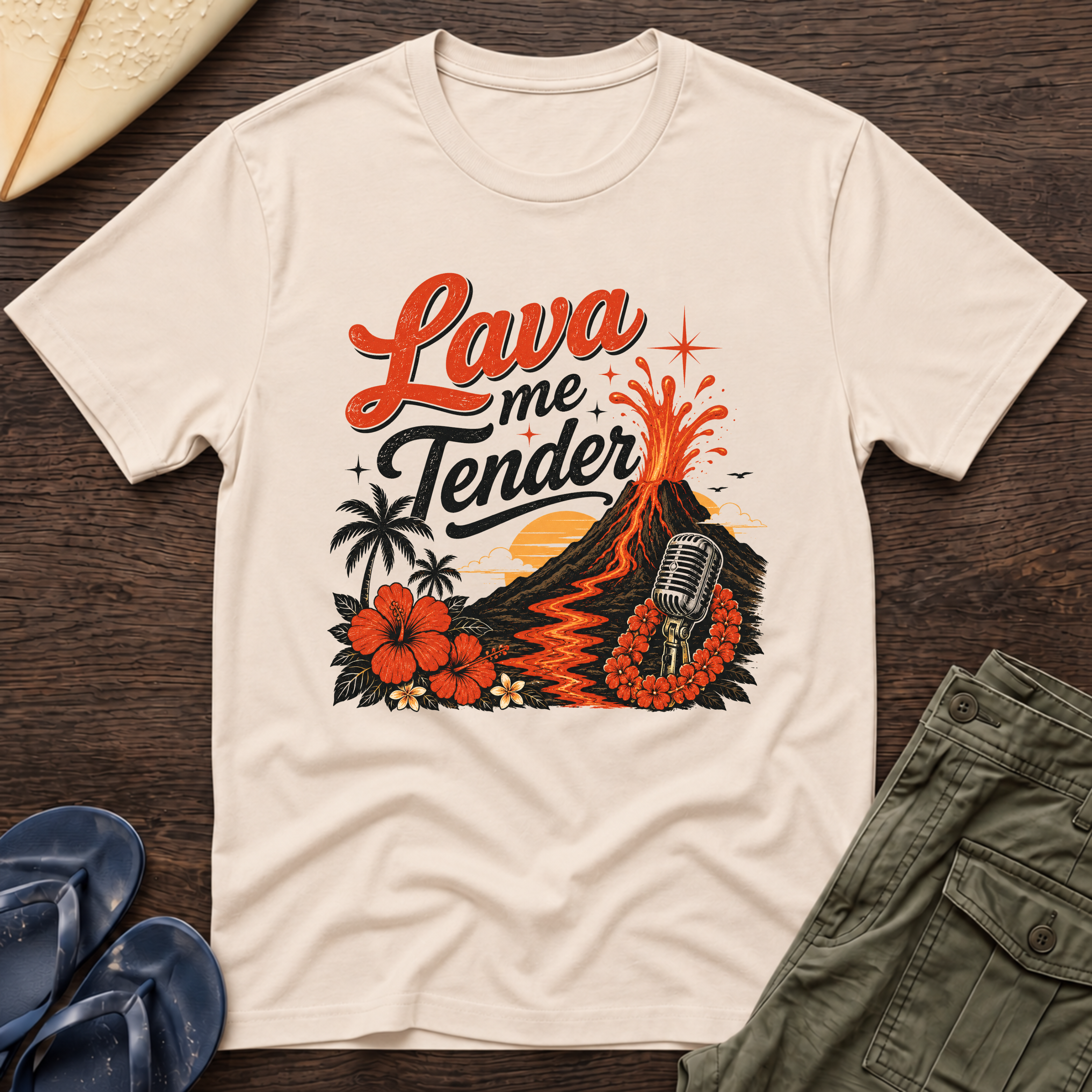 Lava Me Tender Hawaiian Hawaiian T-Shirt