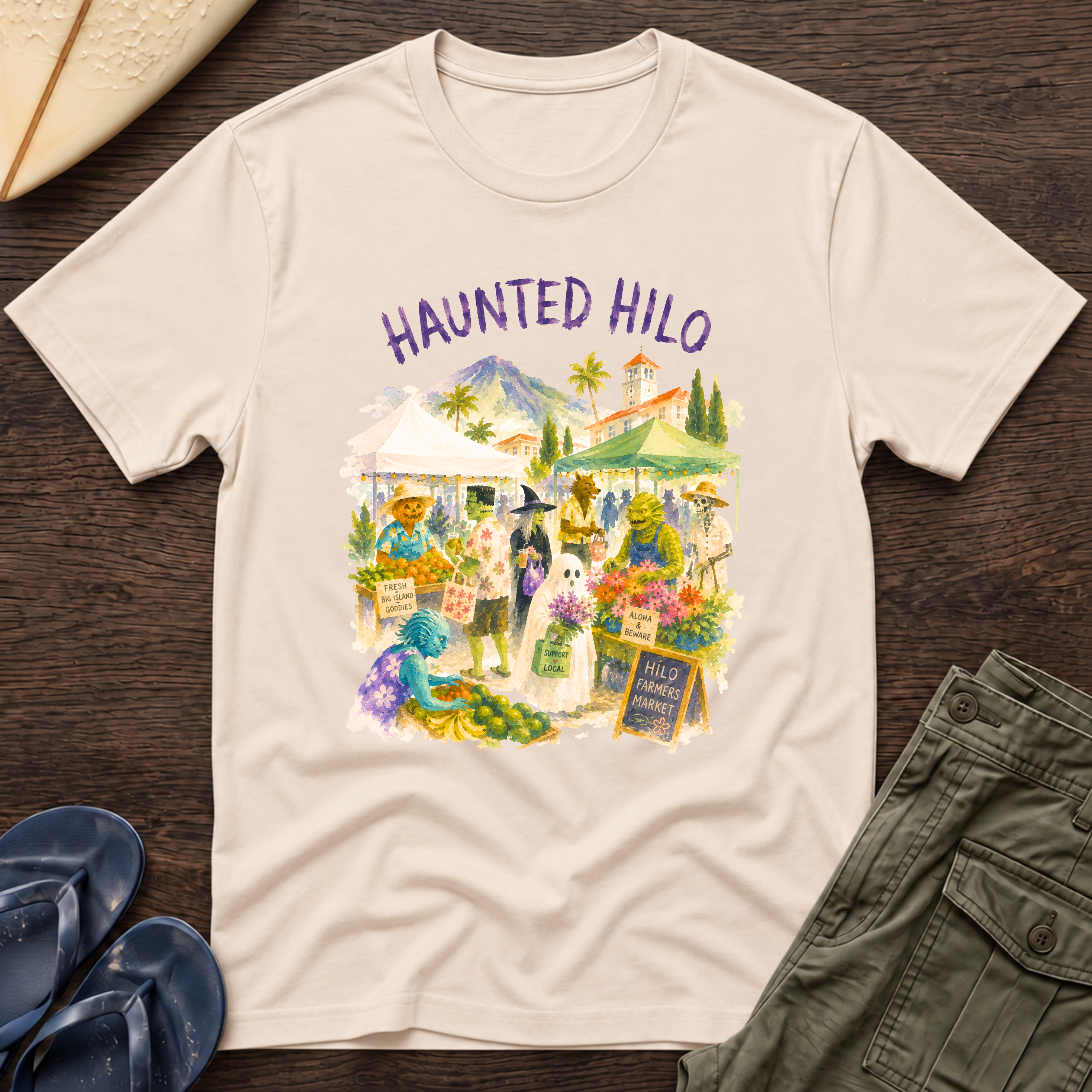 Haunted Hilo Tee